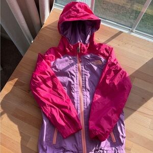 North Face Girls Molly Tri Climate jacket lightweight waterproof DryVent  XS 6